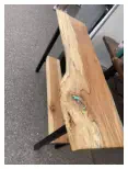 Custom Handcrafted Live Edge Table