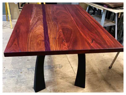 Padauk Dining Table Made In Colorado