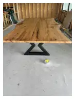 Custom Handcrafted Live Edge Table