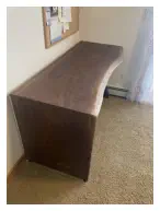 Custom Handcrafted Live Edge Table