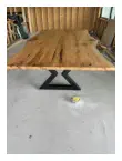 Custom Handcrafted Live Edge Table