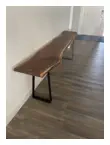 Custom Handcrafted Live Edge Table