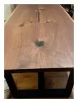 Custom Handcrafted Live Edge Table