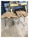 Custom Handcrafted Live Edge Table