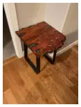 Custom Handcrafted Live Edge Table