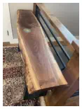 Custom Handcrafted Live Edge Table