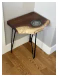 Custom Handcrafted Live Edge Table