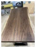 Custom Handcrafted Live Edge Table