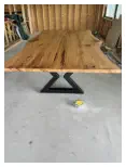 Custom Handcrafted Live Edge Table
