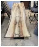 Custom Handcrafted Live Edge Table