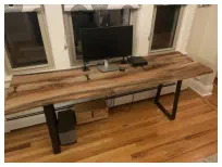 Custom Handcrafted Live Edge Table