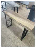 Custom Handcrafted Live Edge Table