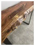 Custom Handcrafted Live Edge Table
