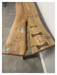 Custom Handcrafted Live Edge Table