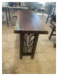 Custom Handcrafted Live Edge Table