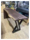 Custom Handcrafted Live Edge Table